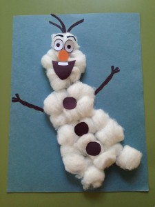 Cotton Snowman - Early Intervention Support