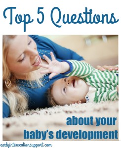 Top 5 Questions about Baby Development