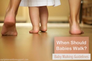when should babies walk