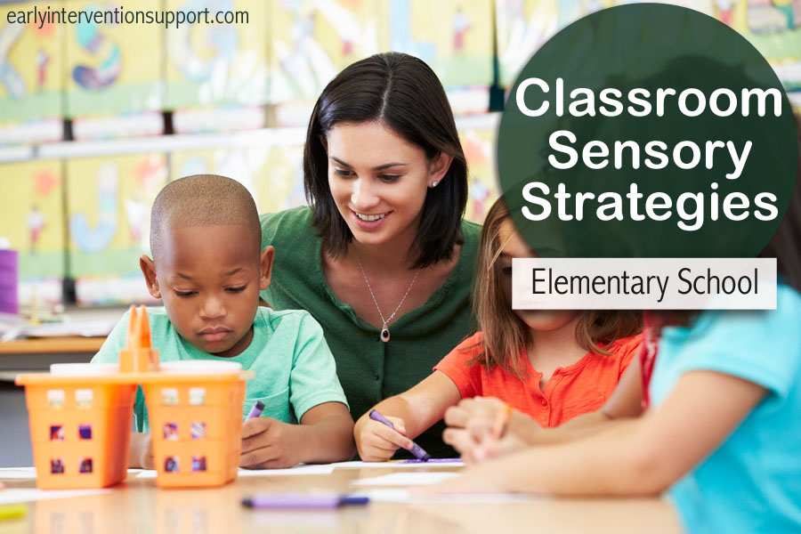 sensory strategies for elementary school