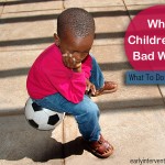What To Do When Little Kids Say “Bad” Words