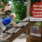 Setting Up a Toddler Obstacle Course