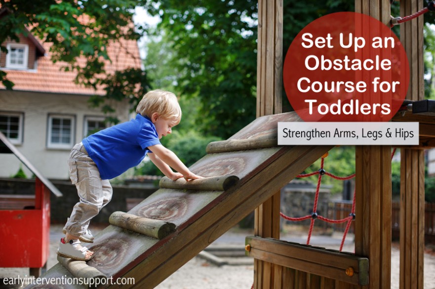 toddler obstacle course